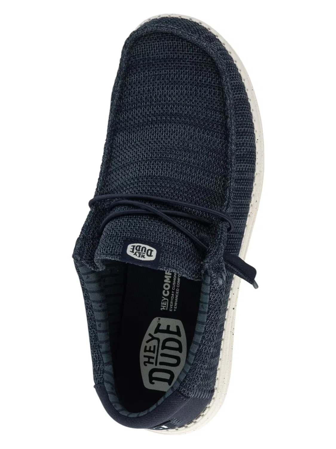 Мокасины 'Wally Stretch Sox' Hey Dude, Dark Blue — фото 4