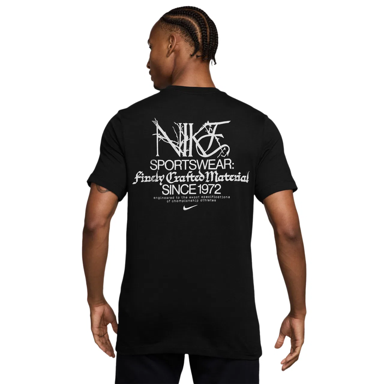 Футболка мужская Wings City Nike, белый/черный — фото 2