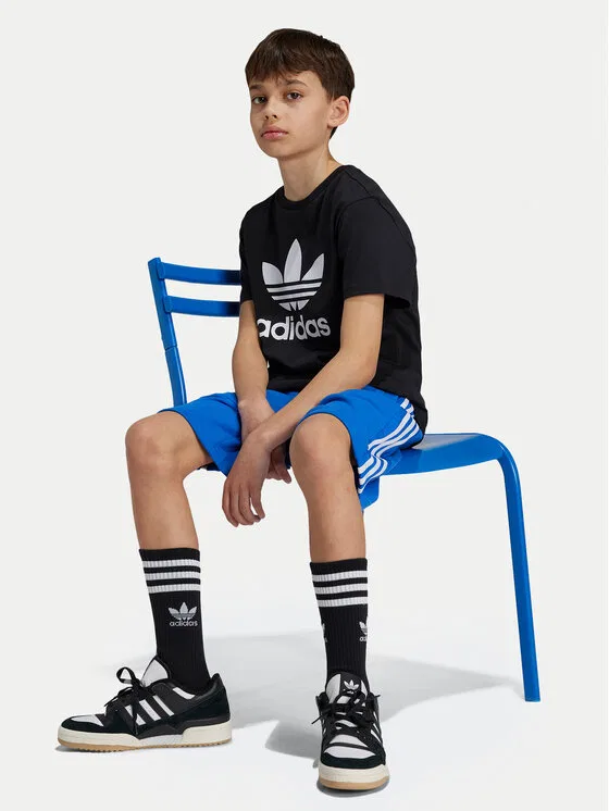 Футболка regular fit adicolor Trefoil Adidas, черный — фото 2