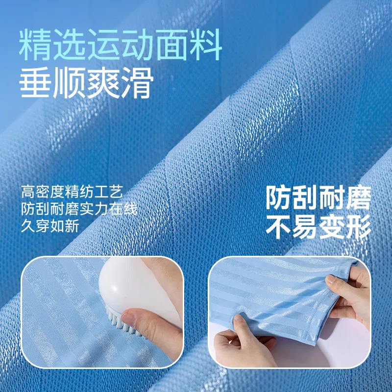 Детская рубашка-поло с воротником, модель Lapel Thin, Jeep, Light Blue/E White Label K — фото 4