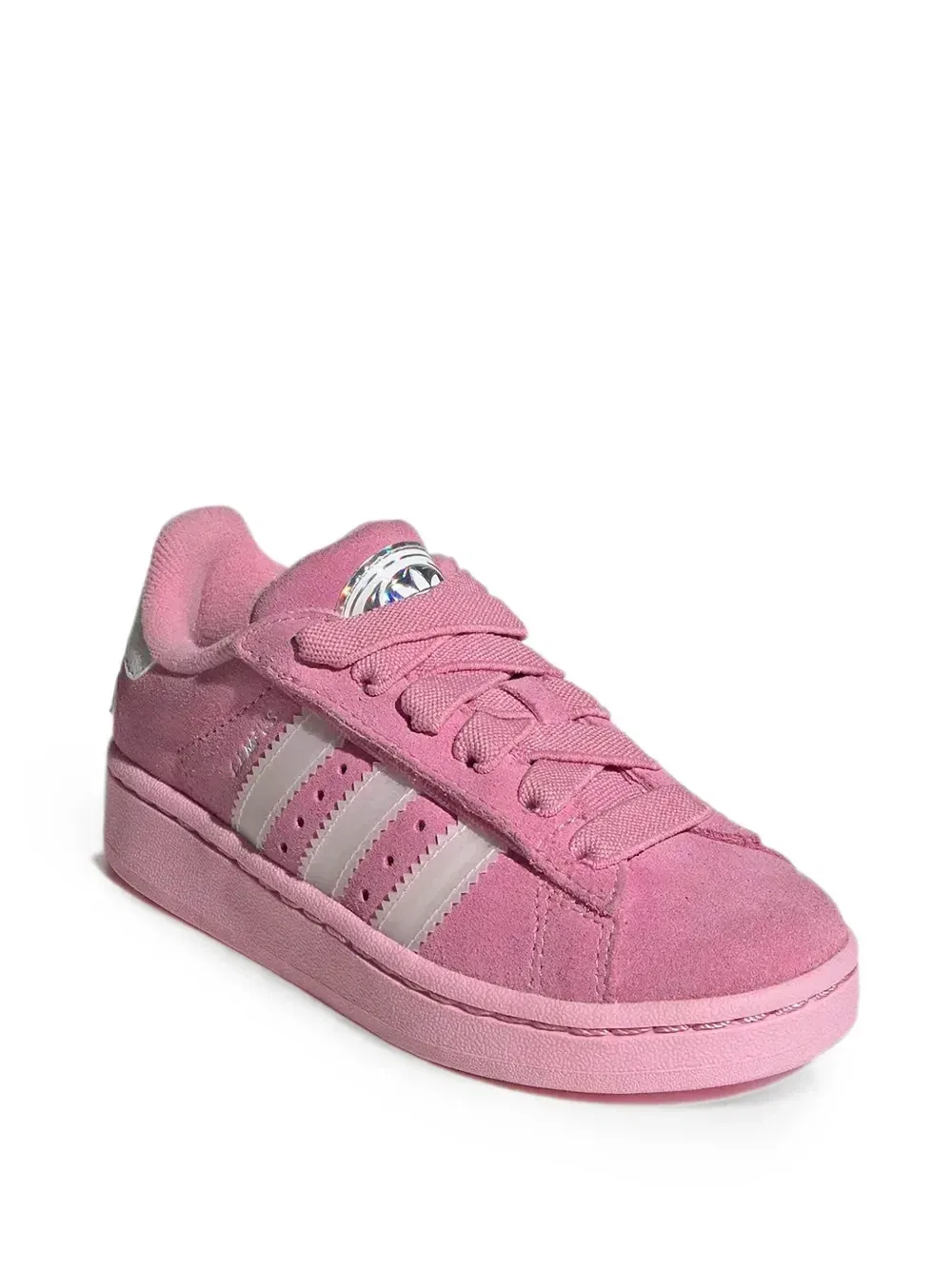 Кроссовки adidas Kids Campus 00s с низким верхом и светодиодной подсветкой, розовый — фото 2