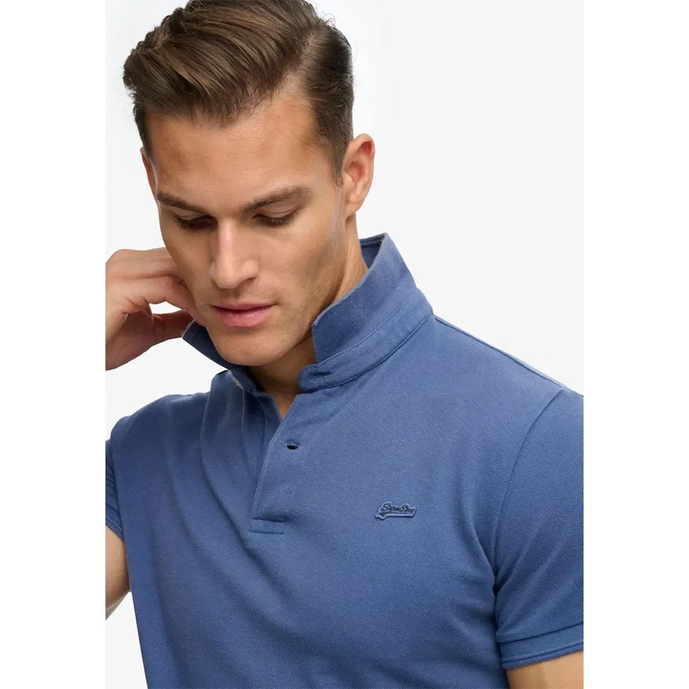 Свитер Classic Pique Superdry, синий — фото 4