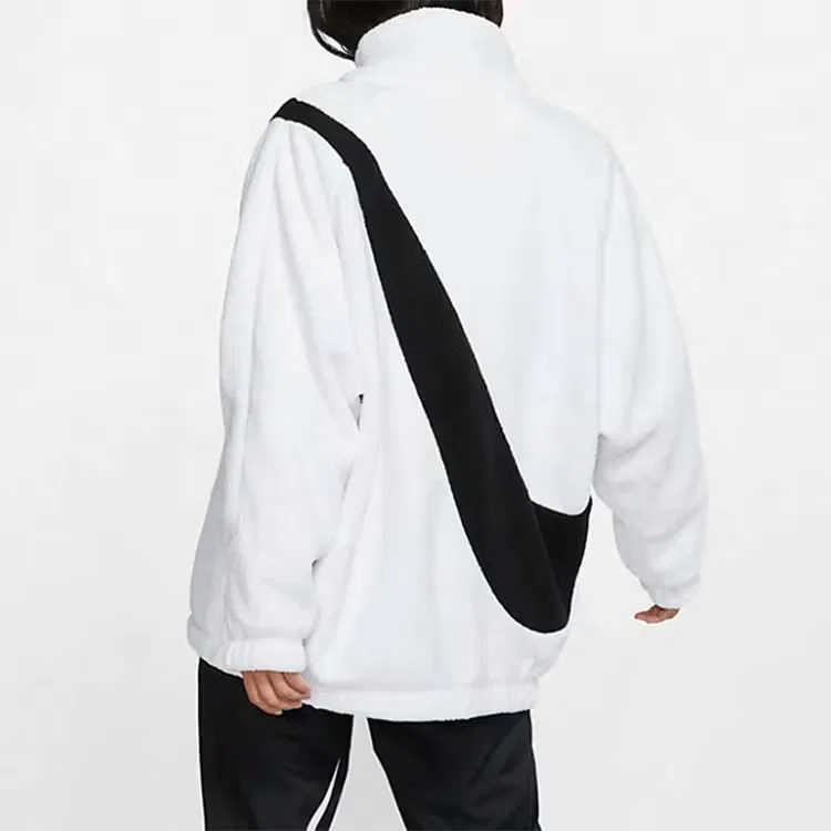 Куртка с принтом Big Swoosh Nike, белая