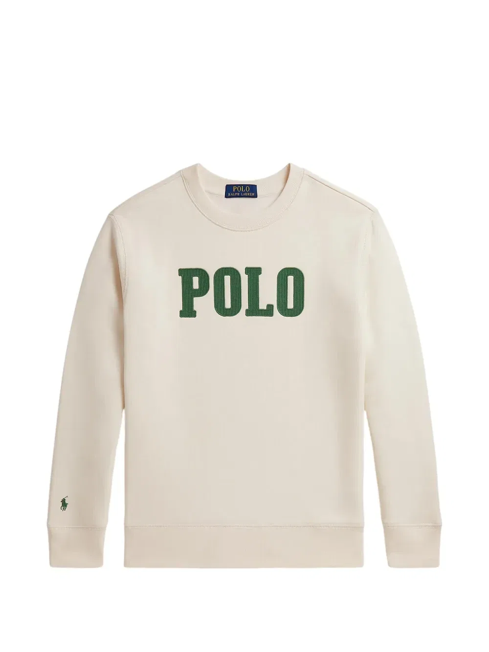 Толстовка с логотипом POLO RALPH LAUREN KIDS, бежевый