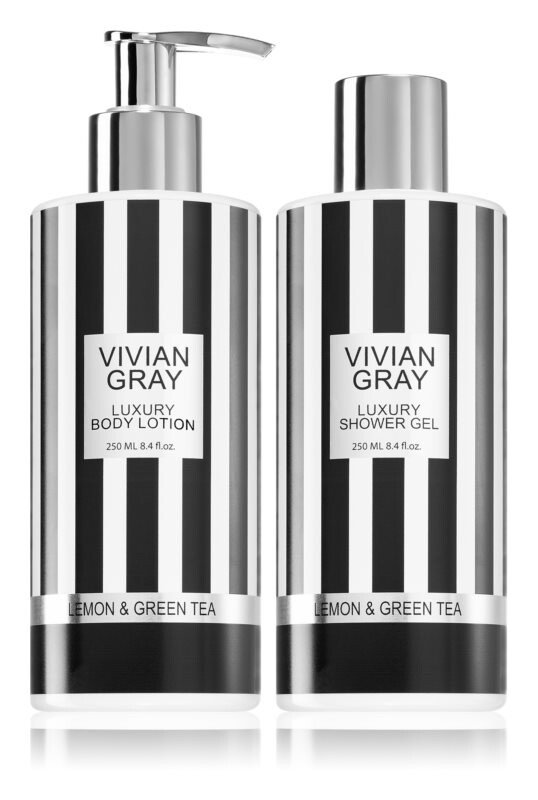 

Подарочный набор для тела Vivian Gray Stripes Lemon & Green Tea