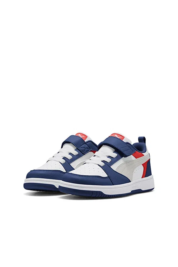 Детские кроссовки для девочек Rebound v6 lo ac kids sneaker Puma, White — фото 3