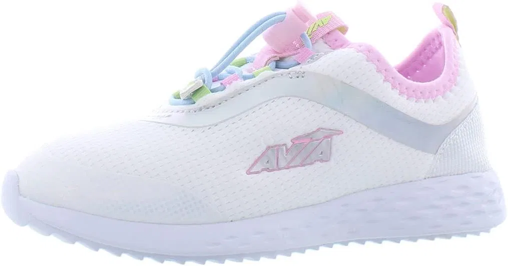 Детские кроссовки для девочек без шнуровки Avi Spirit Slip On Avia, White/Multi