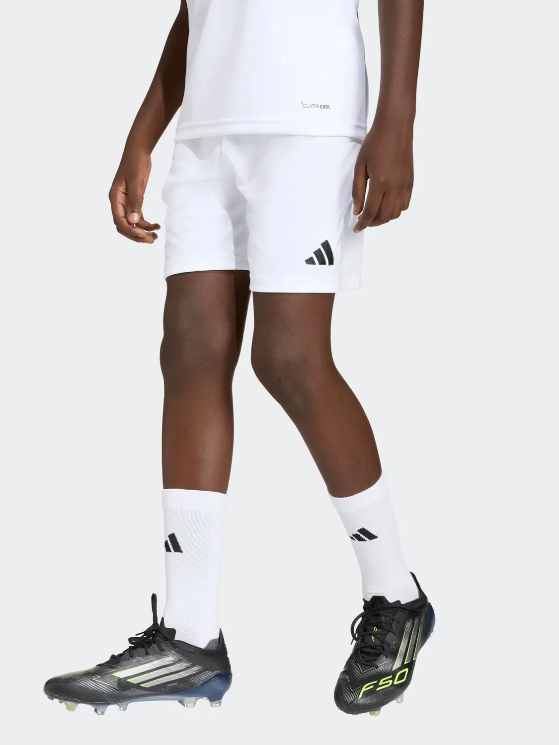 Шорты тренировочные Entrada 26 adidas, белые