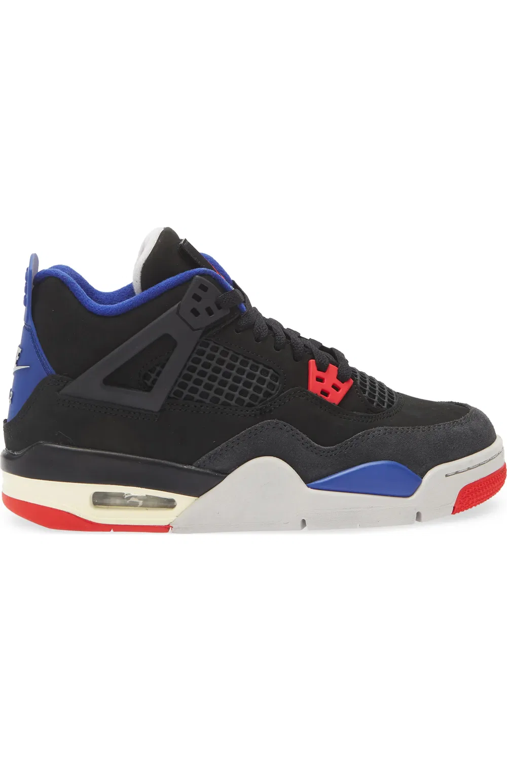 Кроссовки детские баскетбольные ретро Air Jordan 4 Retro Jordan, Black/Fire — фото 3