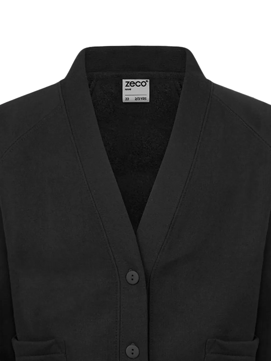 Кардиган на пуговицах Zeco Schoolwear Kids, черный — фото 3