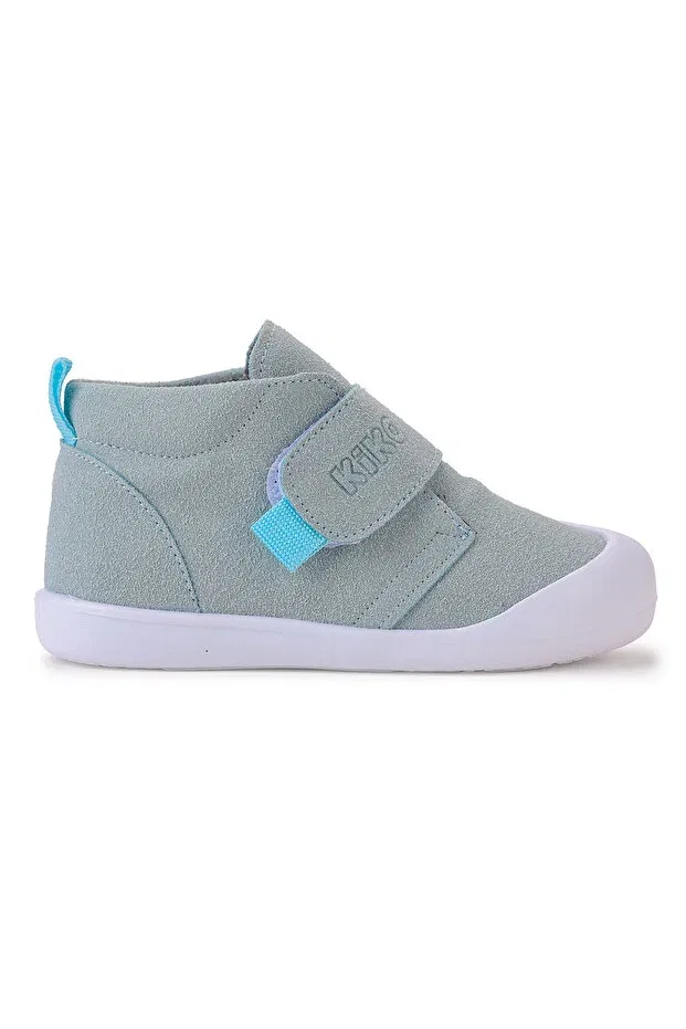 Детские ботинки для мальчиков с липучкой Winnie first step Kiko Kids, Baby Blue — фото 4