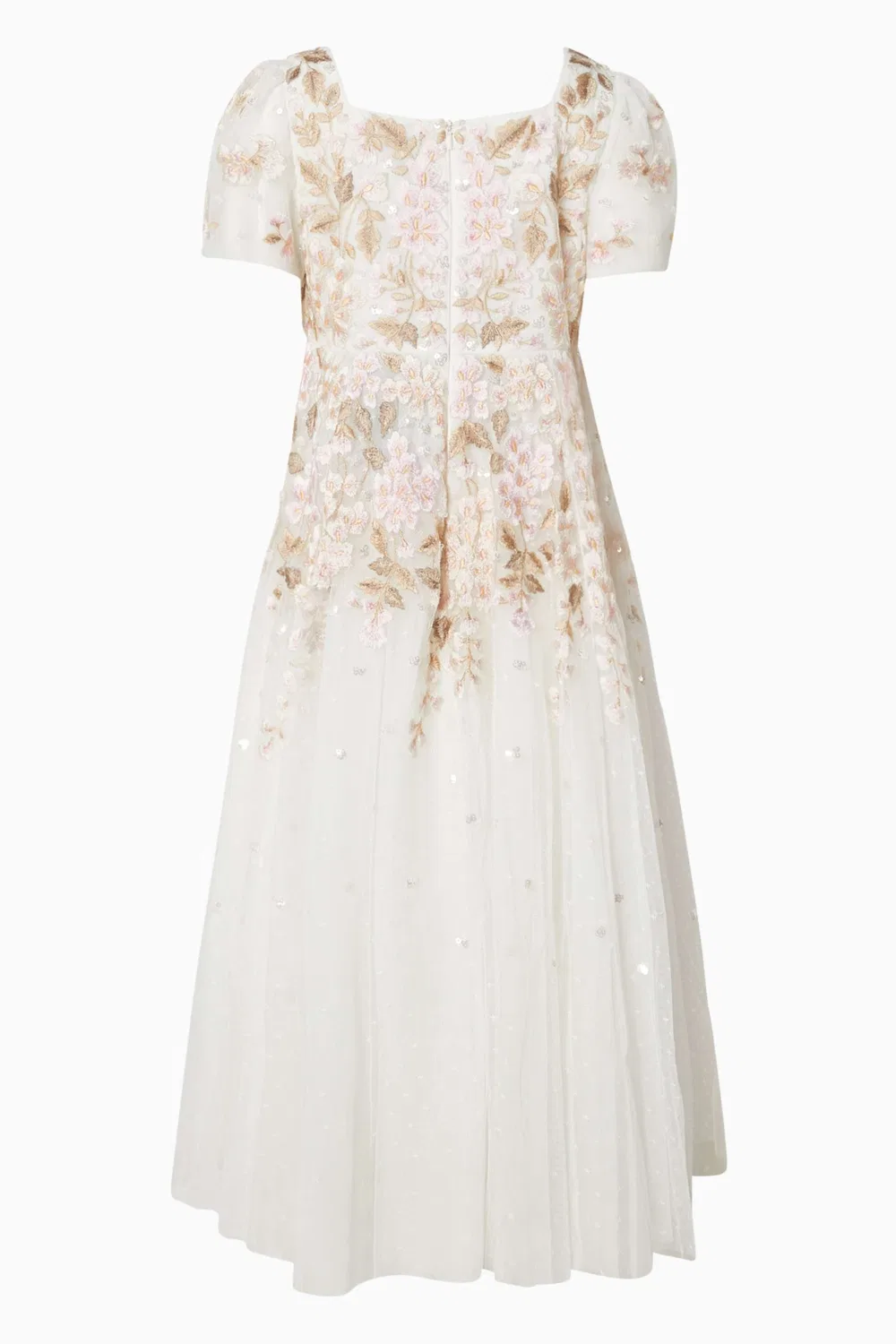 Платье с вышивкой Wisteria Dot Embroidered Gown Needle & Thread — фото 2