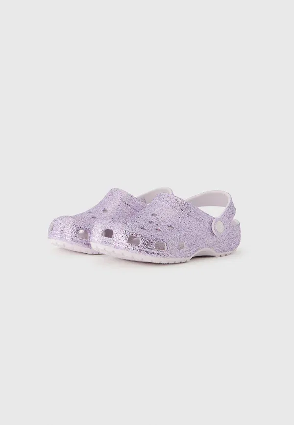 Классические туфли-мюли с крупными блестками Crocs — фото 2