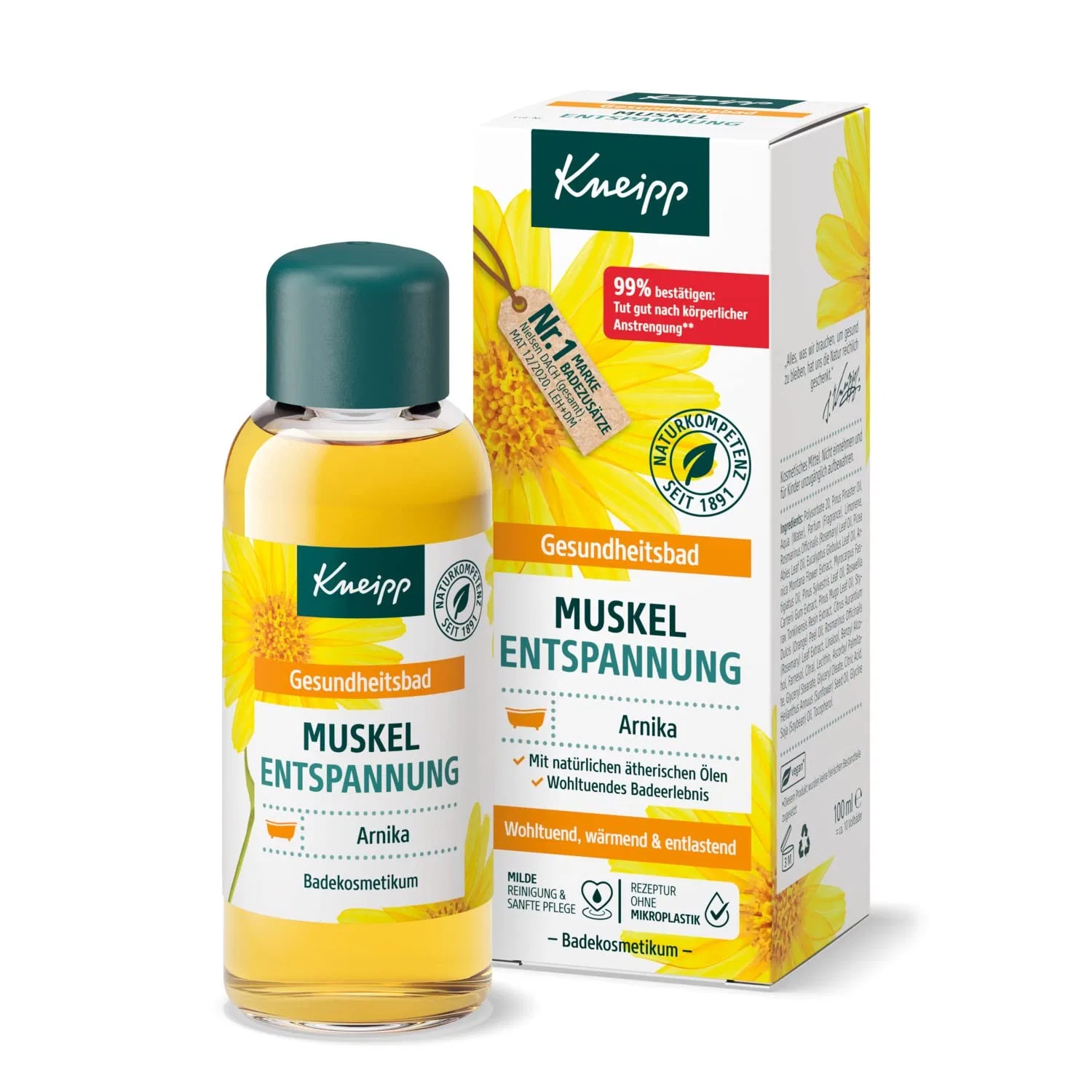 Масло для ванн Relaxation Kneipp, 100 мл, Rosemary