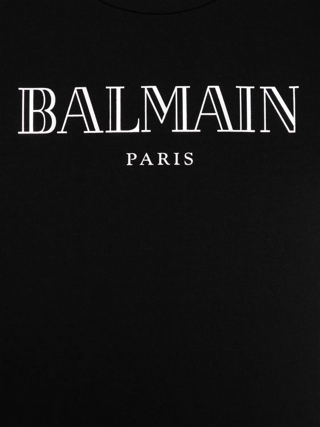 Футболка с короткими рукавами Balmain, черный — фото 2