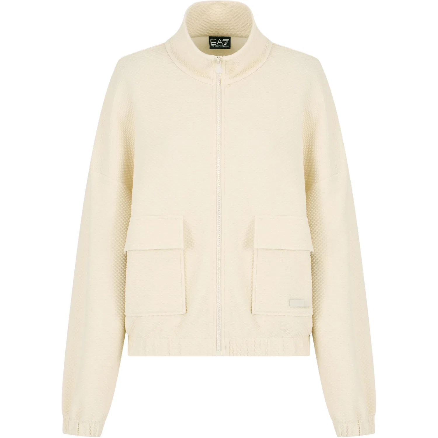 Женская толстовка с длинным рукавом EA7 Emporio Armani, Light Yellow