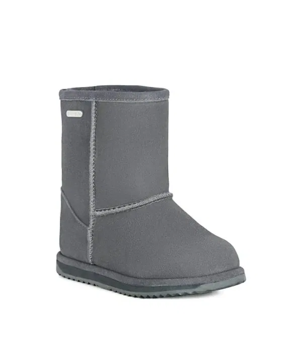 Сапоги Brumby Low из овчины, Emu Kids, темно-серый