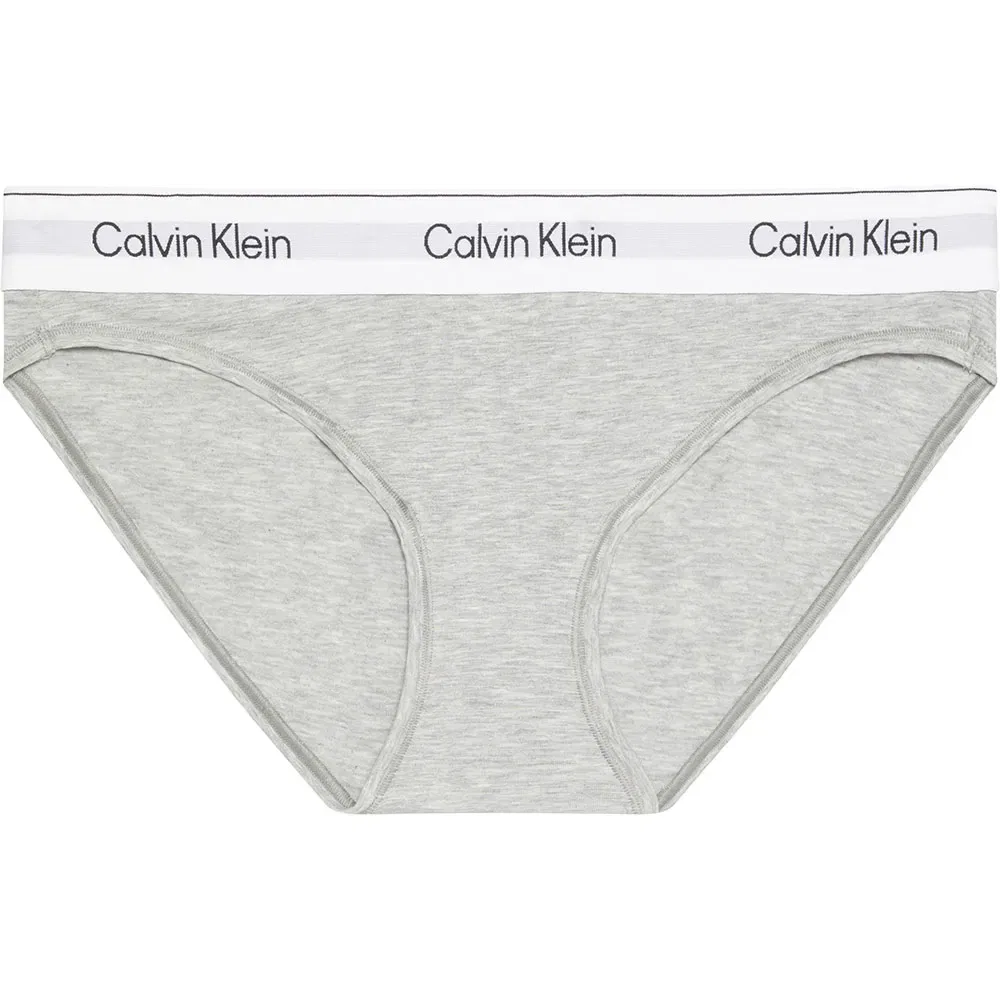 Трусы Calvin Klein Bikini Briefs, серый меланж — фото 3