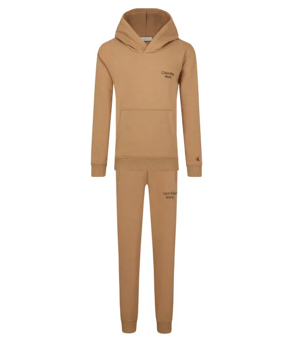 Детский комплект для мальчиков Regular Fit Calvin Klein Jeans, Cammello