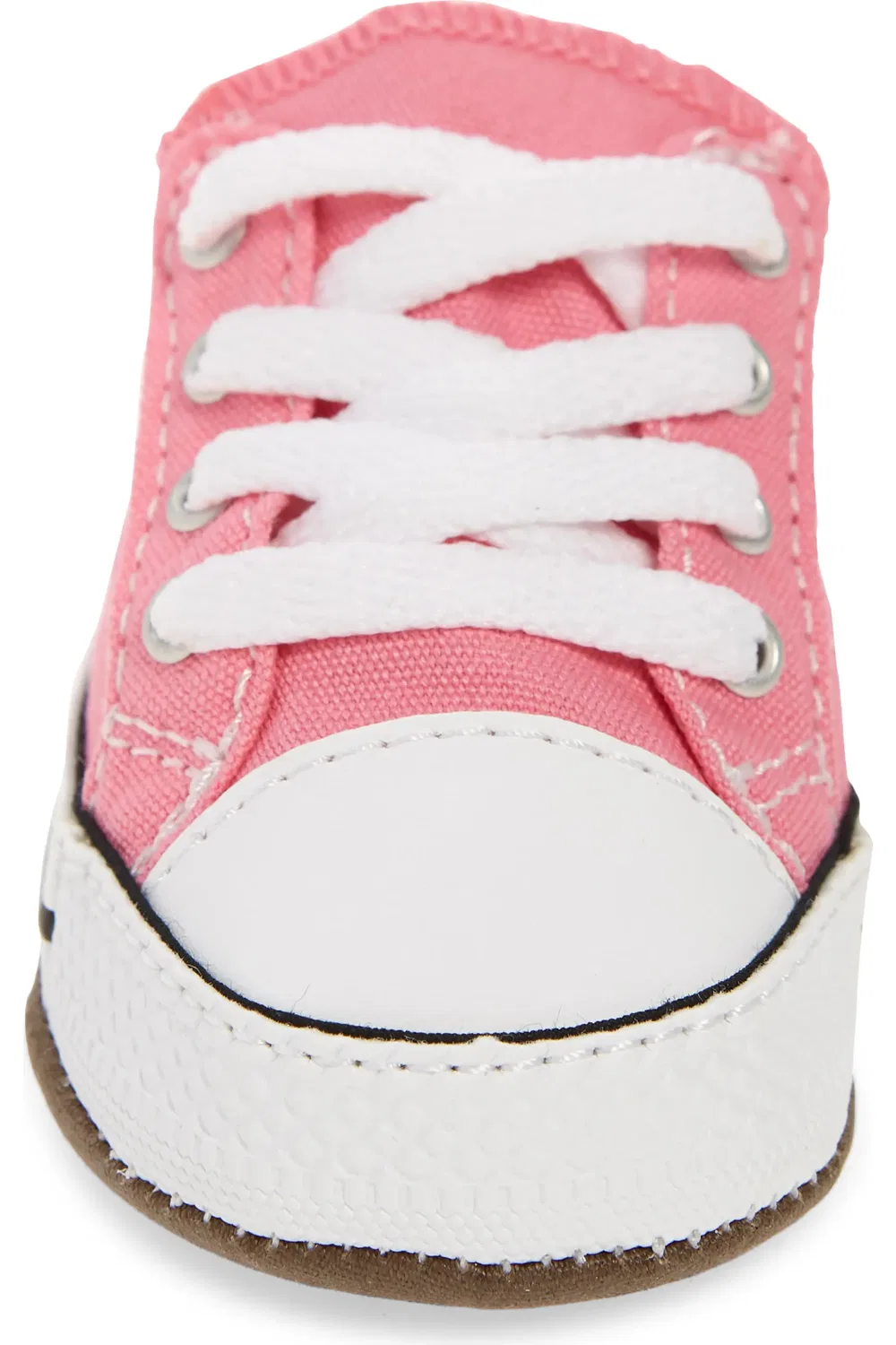 Кроссовки детские на липучках Chuck Taylor All Star Cribster Converse, Pink/Natural Ivory/White — фото 4