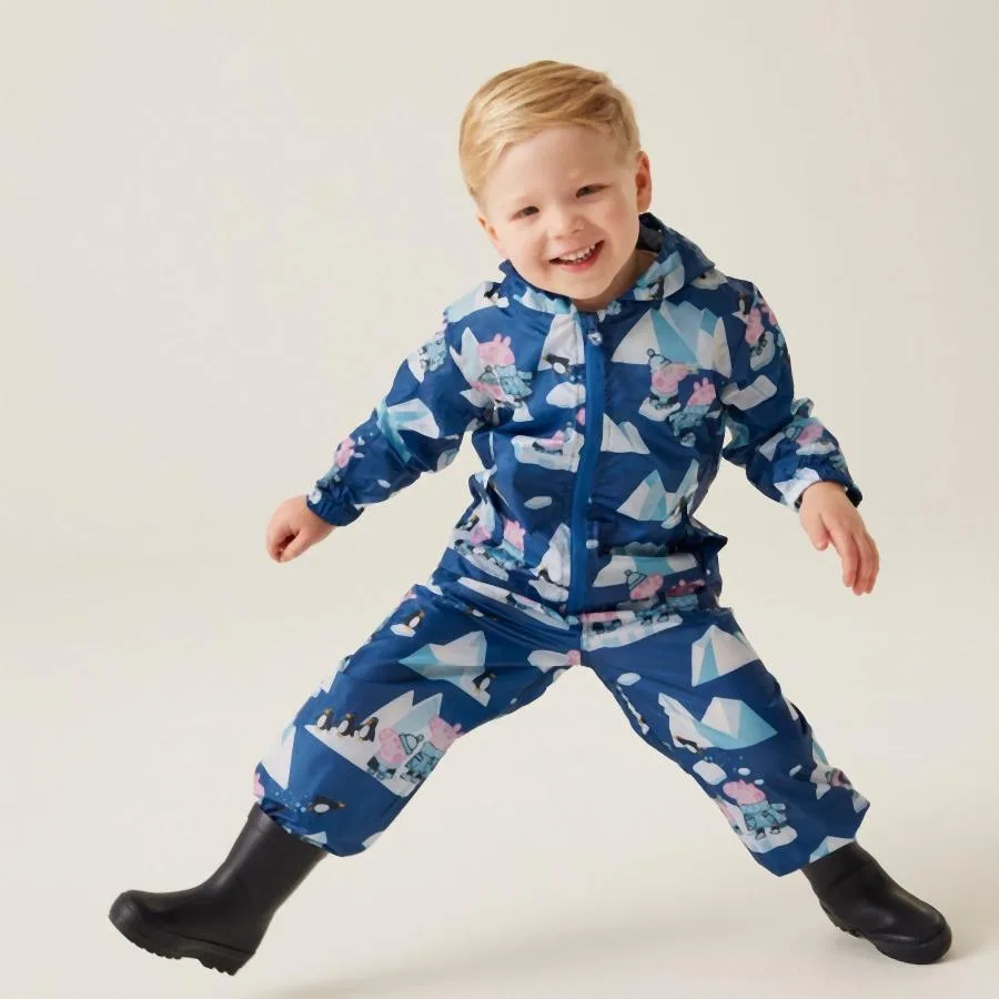 Детский дождевик Regatta Peppa Pig Pack-It, Blau