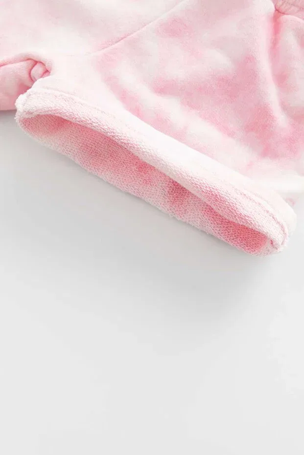 Детские шорты для девочек с принтом Zeyderkids, Pink — фото 3