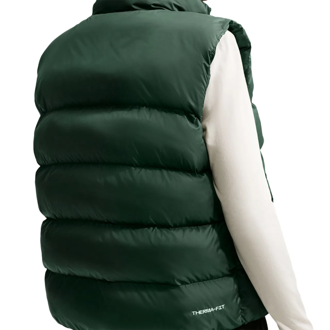 Женский жилет с утеплителем, свободного кроя, Nike Therma-FIT Synthetic Classic Vest, Nike, Camo Green/Sail — фото 2
