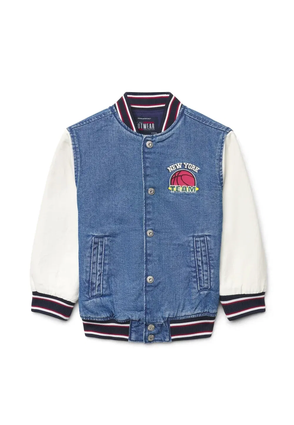 Capospalla applicazioni - куртка-бомбер Calliope, Blu Denim Medio
