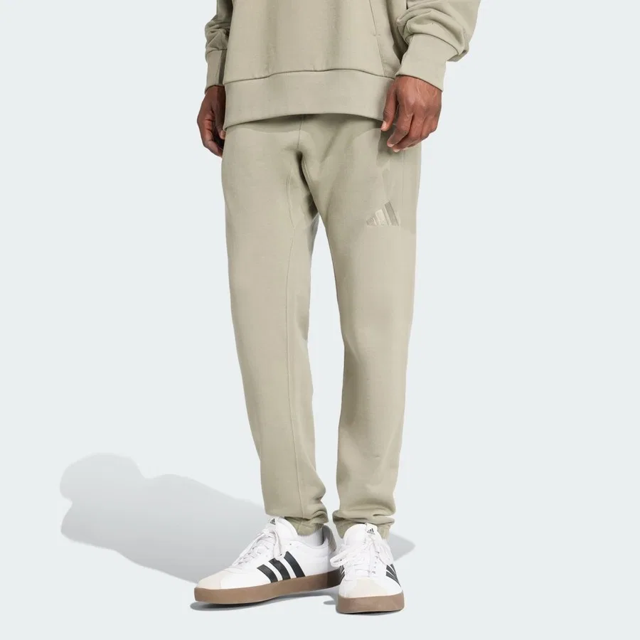 Спортивные брюки с зауженным кроем ALL SZN French Terry Regular Tapered Pants adidas, Серебристый