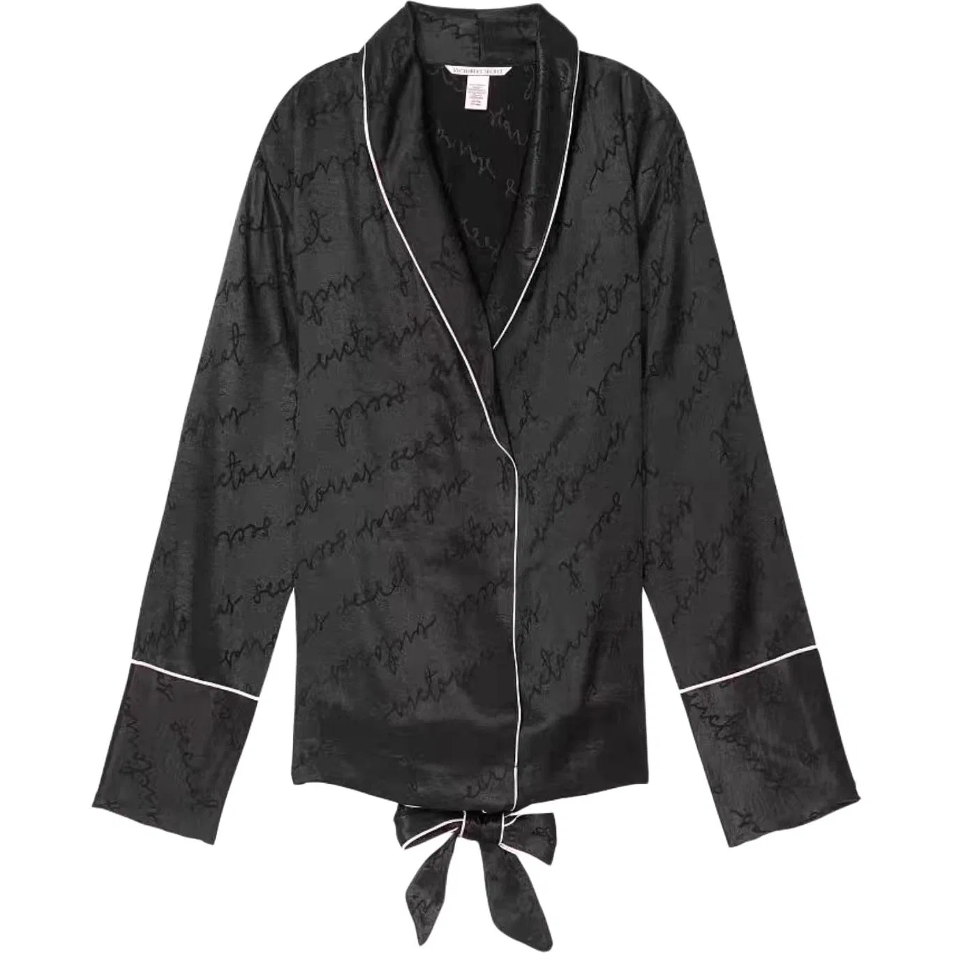Женская пижамная кофта Victoria's Secret, Black