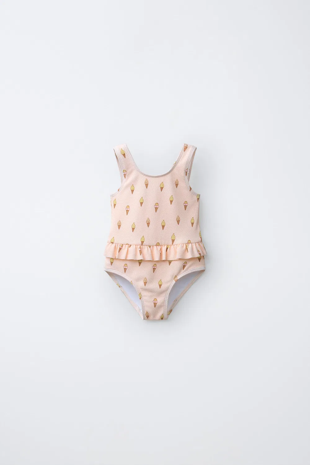 1-6 лет / Купальник с принтом мороженого ZARA, Pink