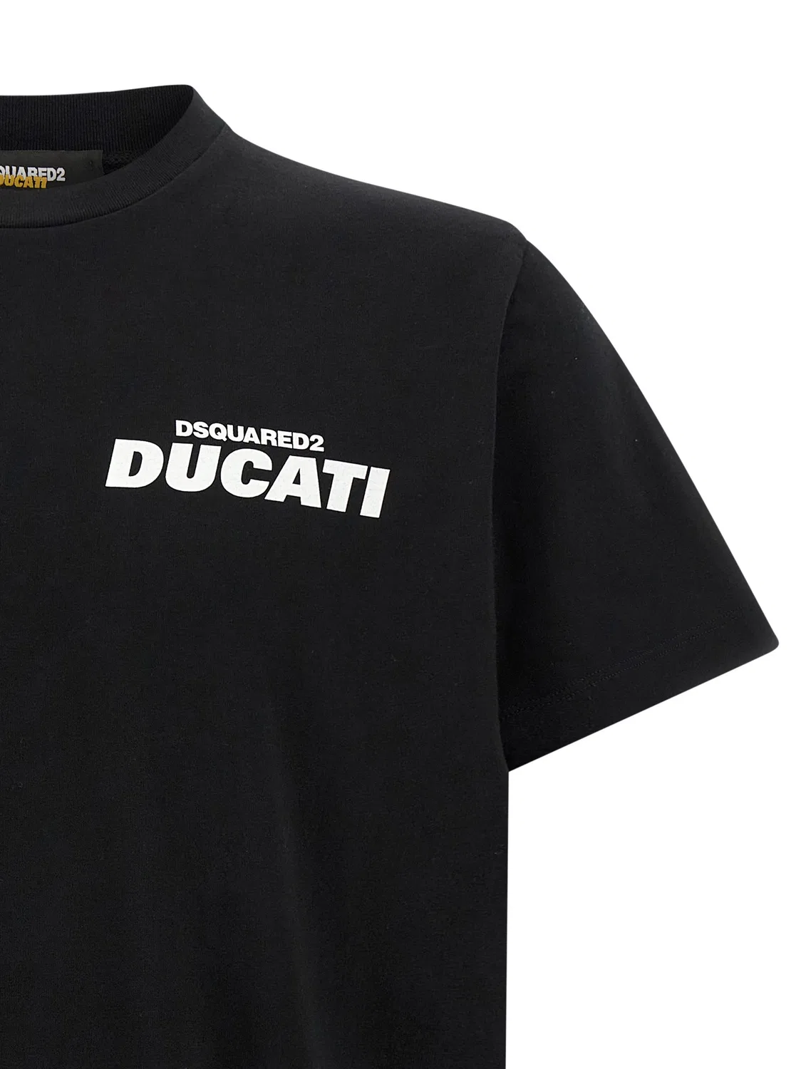 Мужская футболка с принтом Bicolor Cotton T-Shirt Dsquared2, Bicolor — фото 3