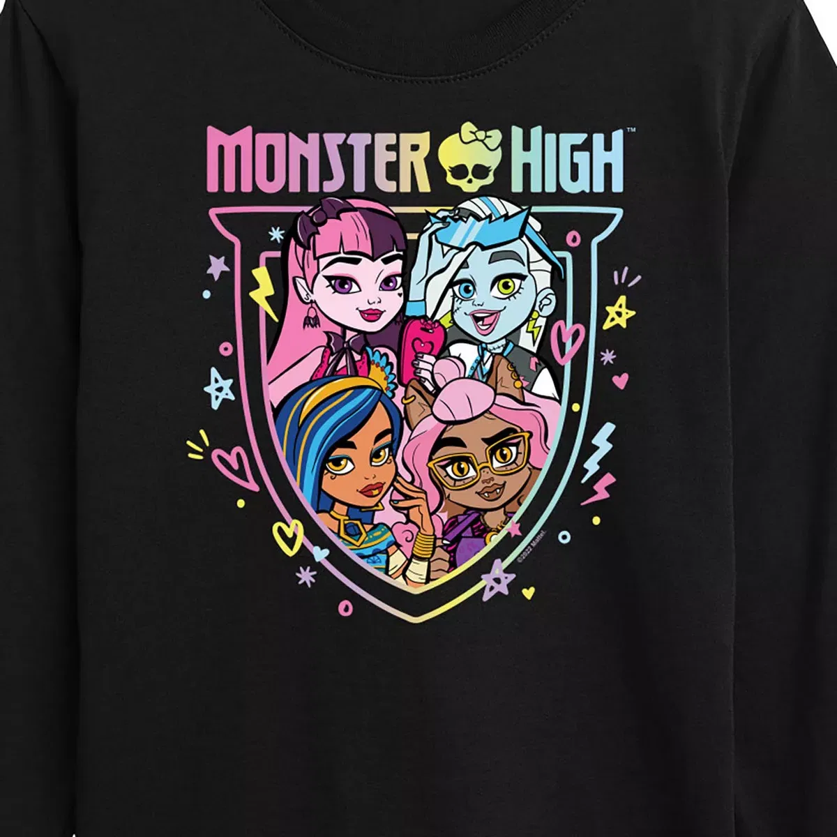Детское футболка с принтом Monster High Monster High, Red — фото 2