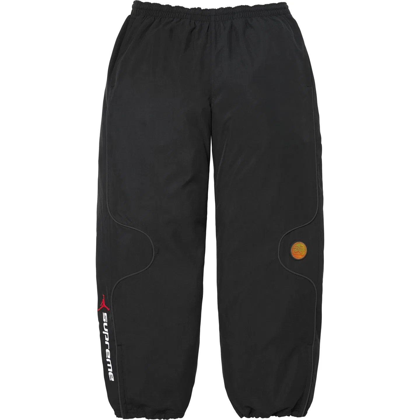 Спортивные штаны Supreme Jordan Knitted Sweatpants, Bright Pink — фото 3