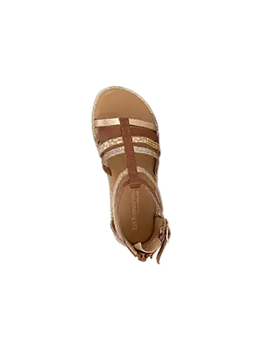 Сандалии Les Tropeziennes 'Iniame-Ledersandalen fur Kinder' коричневого цвета — фото 4