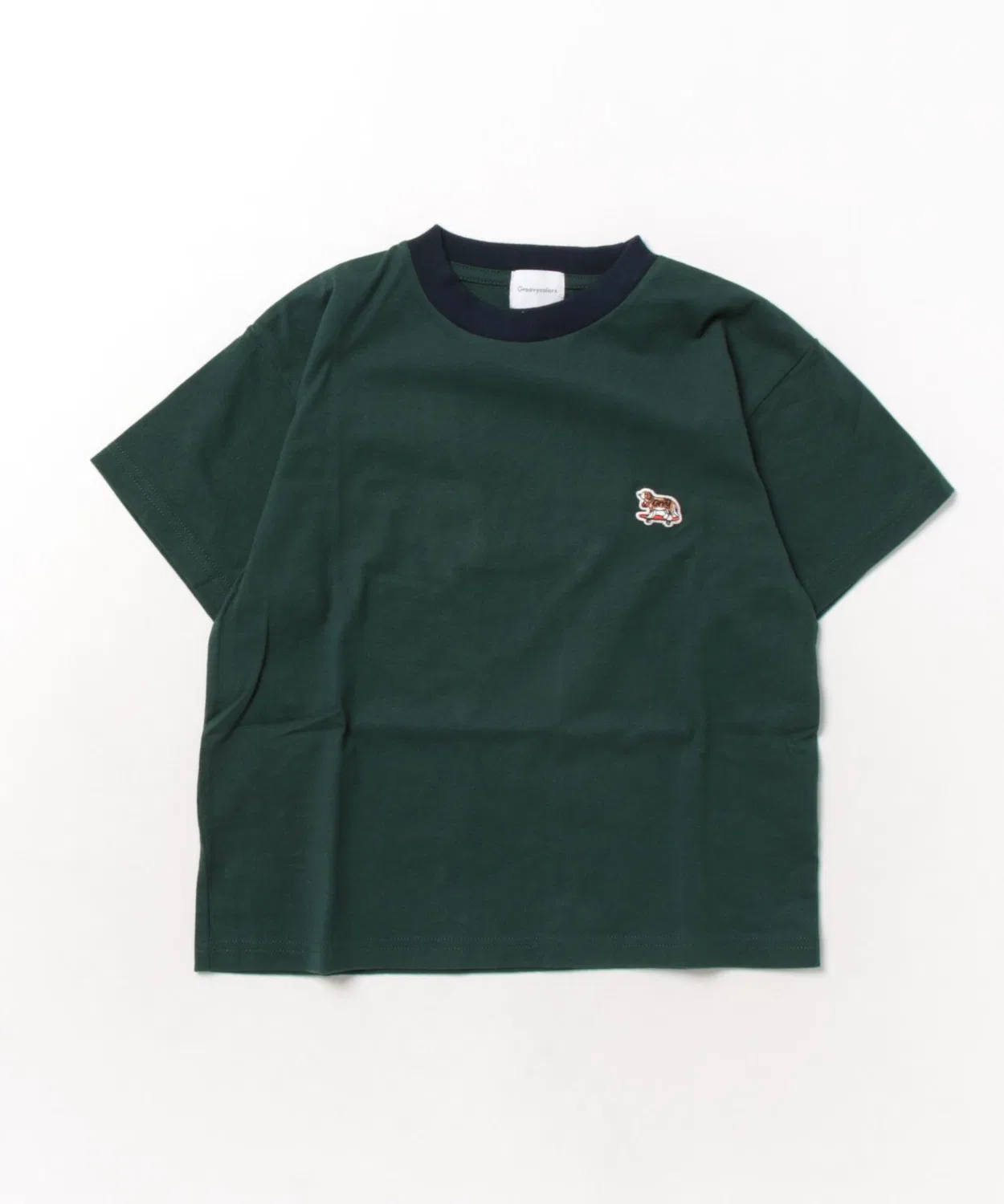 Детская футболка с принтом BUDDY Drip Painting Tee GROOVY COLORS, Light Green