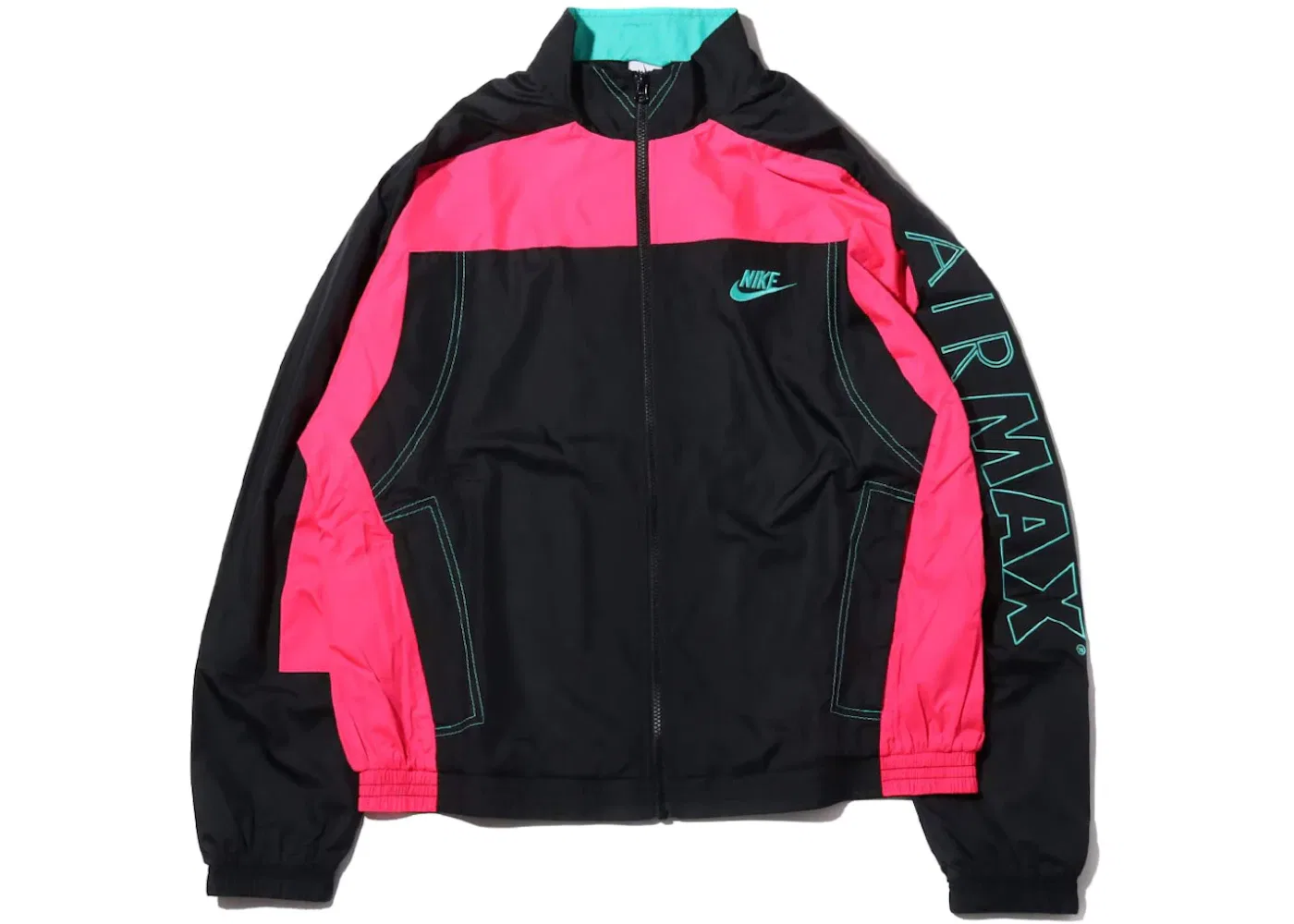 Мужская куртка с принтом Track Jacket Nike, Black/Hyper Pink/Hyper Jade