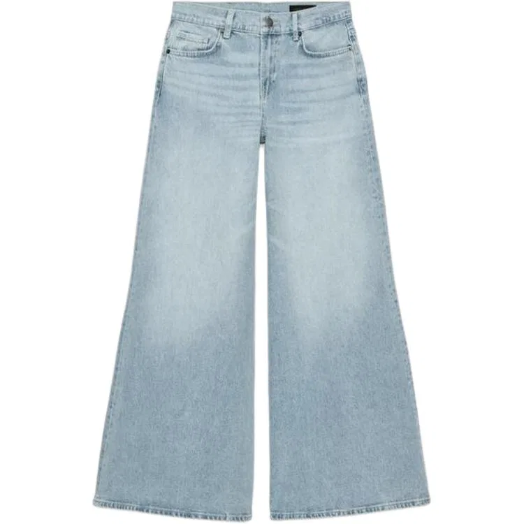 ZARA Женские джинсы клеш с умеренным расклешением ZW Jeans Blue