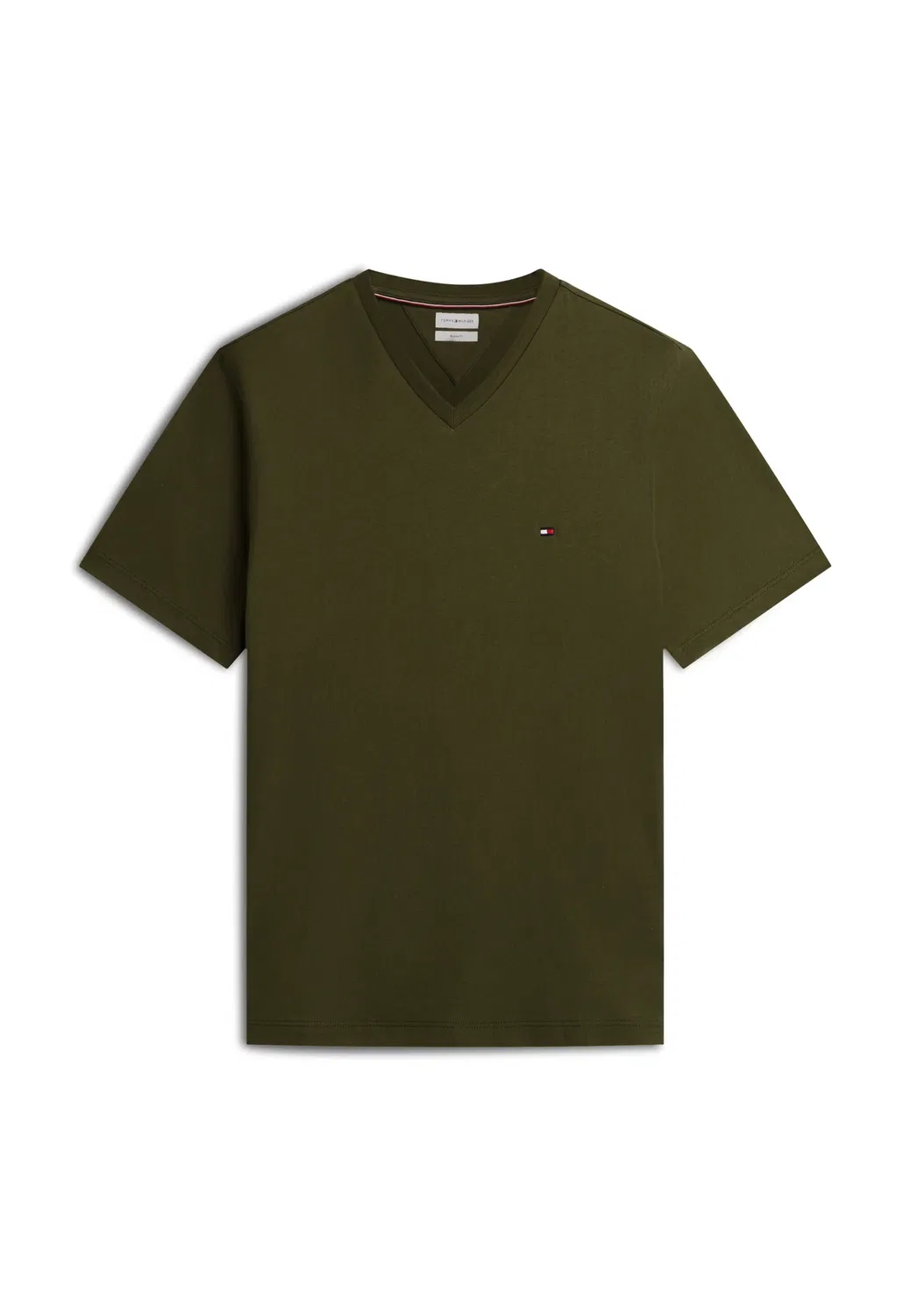 Базовая футболка - базовая футболка Tommy Hilfiger, Huntsman Green — фото 4