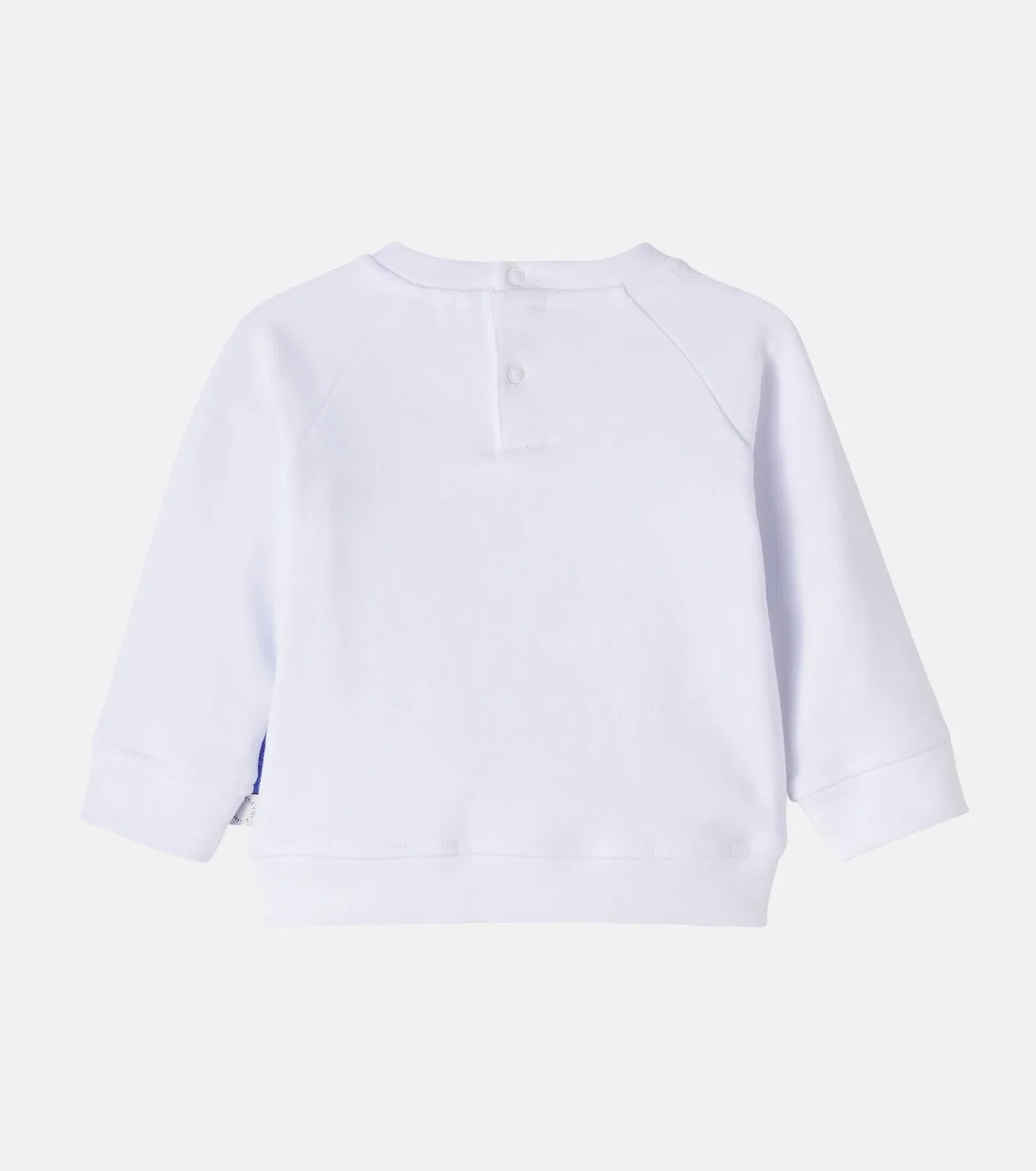 Детская толстовка из хлопкового трикотажа с принтом Stella Mccartney Kids, белый — фото 3