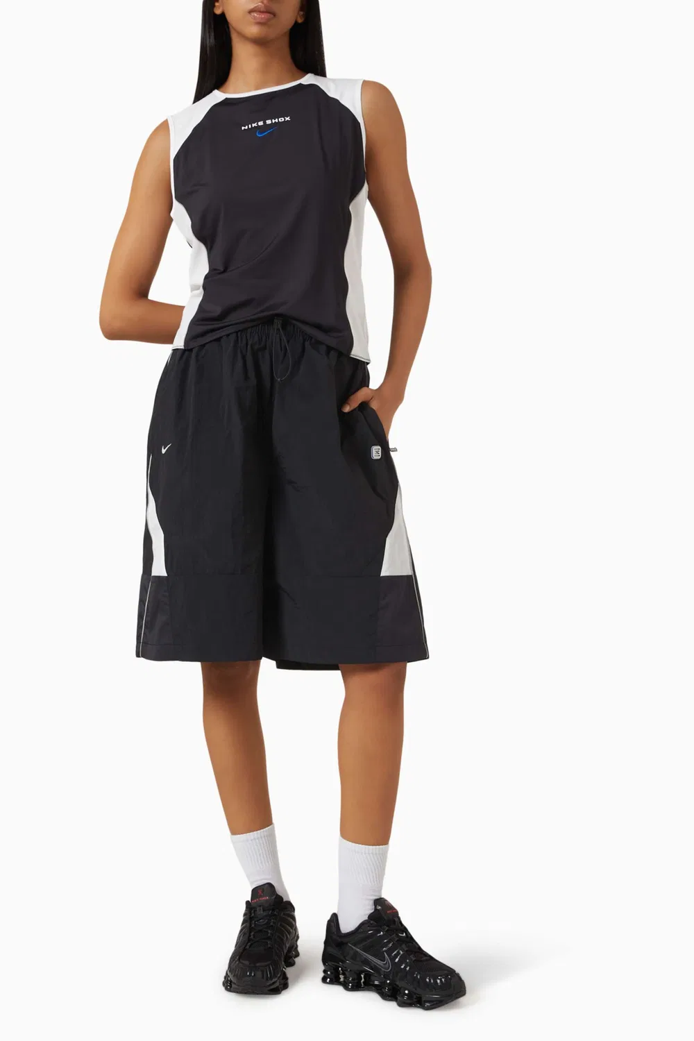 Шорты широкие Nike Swoosh — фото 2