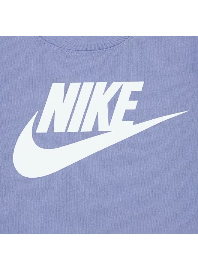 Футболка с коротким рукавом Toddler Futura Evergreen Nike, индиго — фото 2