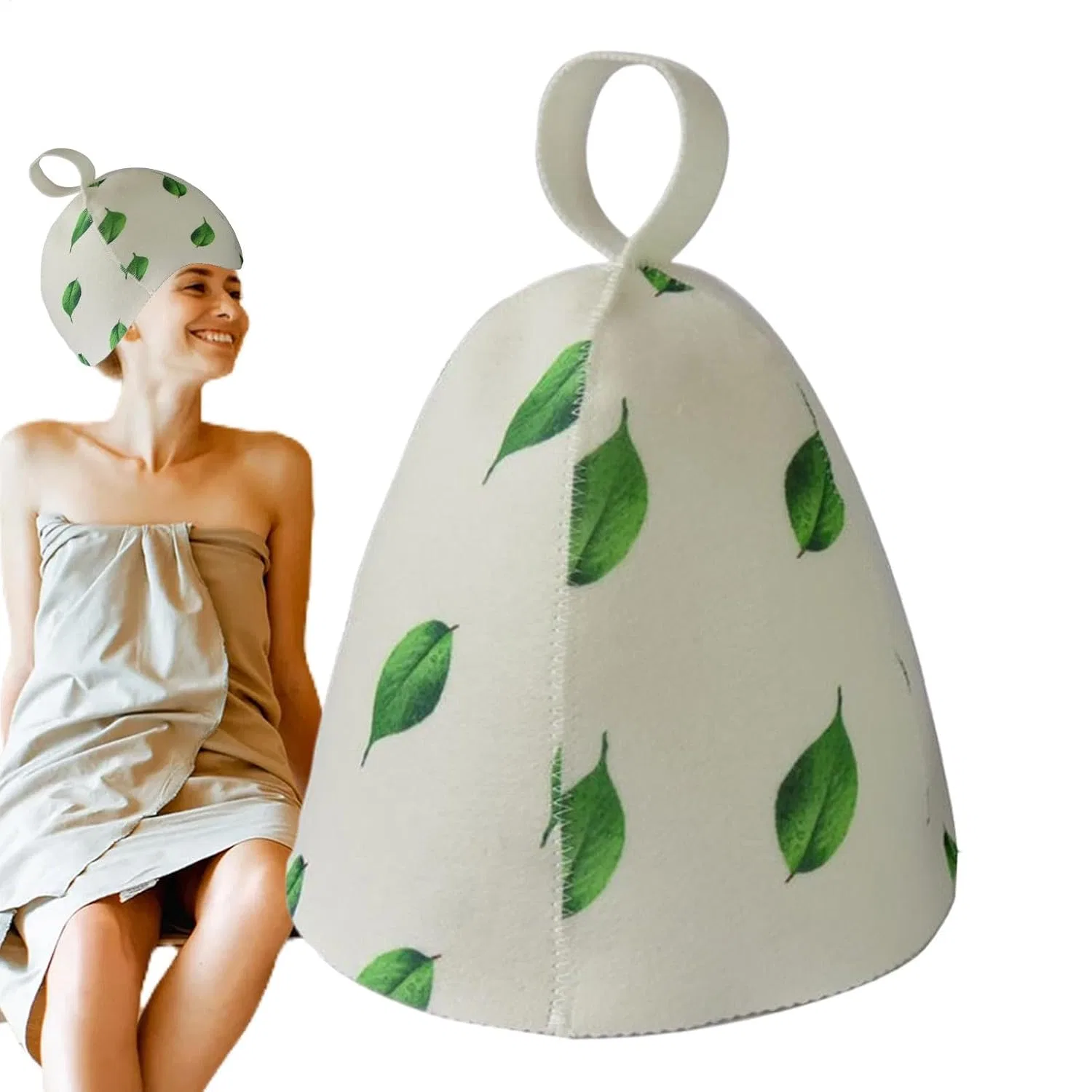 Шапка для сауны, войлочная, Blätter Generic