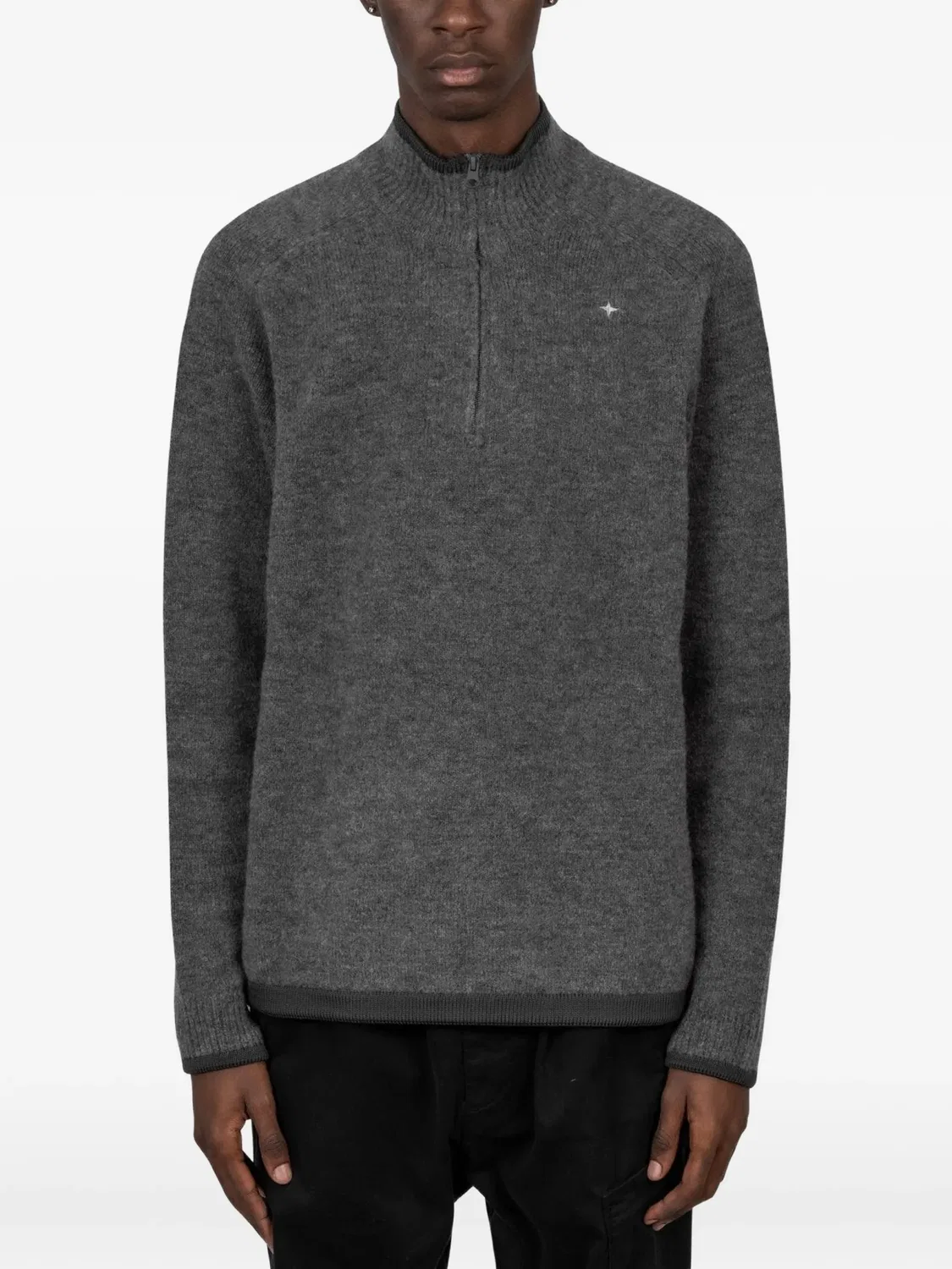 Stone Island Свитер Stellina серый