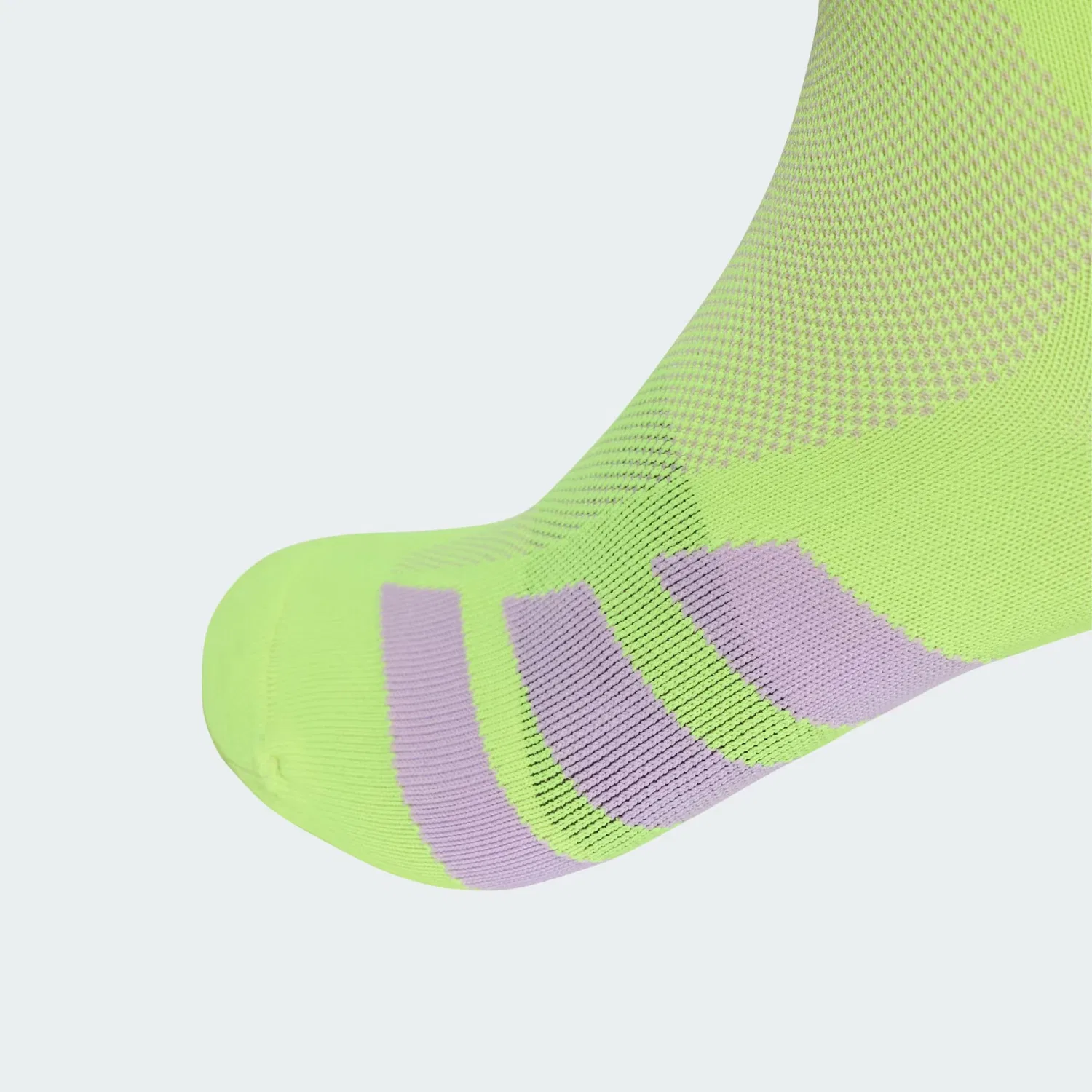 Спортивные носки Adidas Performance Adizero неоново-желтого цвета — фото 3