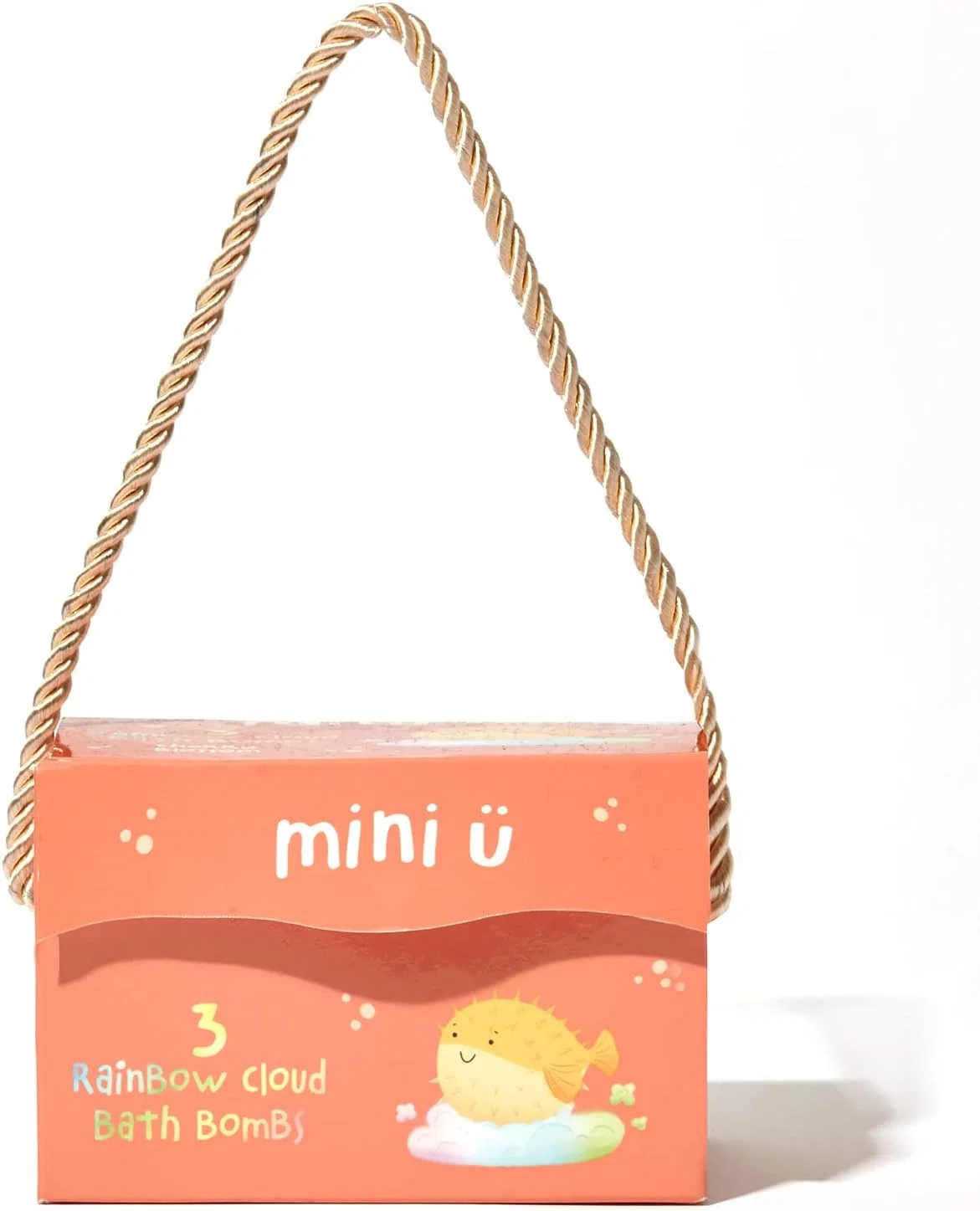 Набор облачных бомбочек для ванны, Mini-U, 3 шт, 390 г, Multi-coloured — фото 2