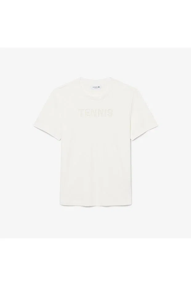 Футболка Lacoste Printed White