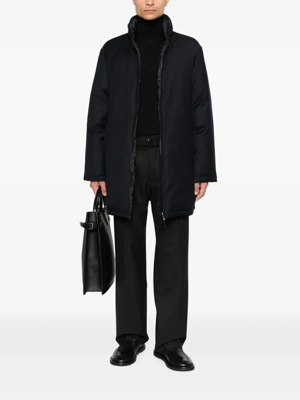Двусторонняя куртка с подкладкой EMPORIO ARMANI, синий — фото 2