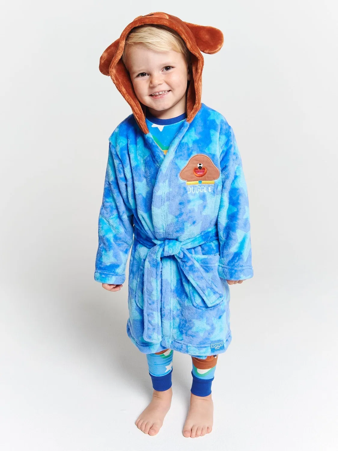 Халат Hey Duggee Dressing Gown Brand Threads, синий