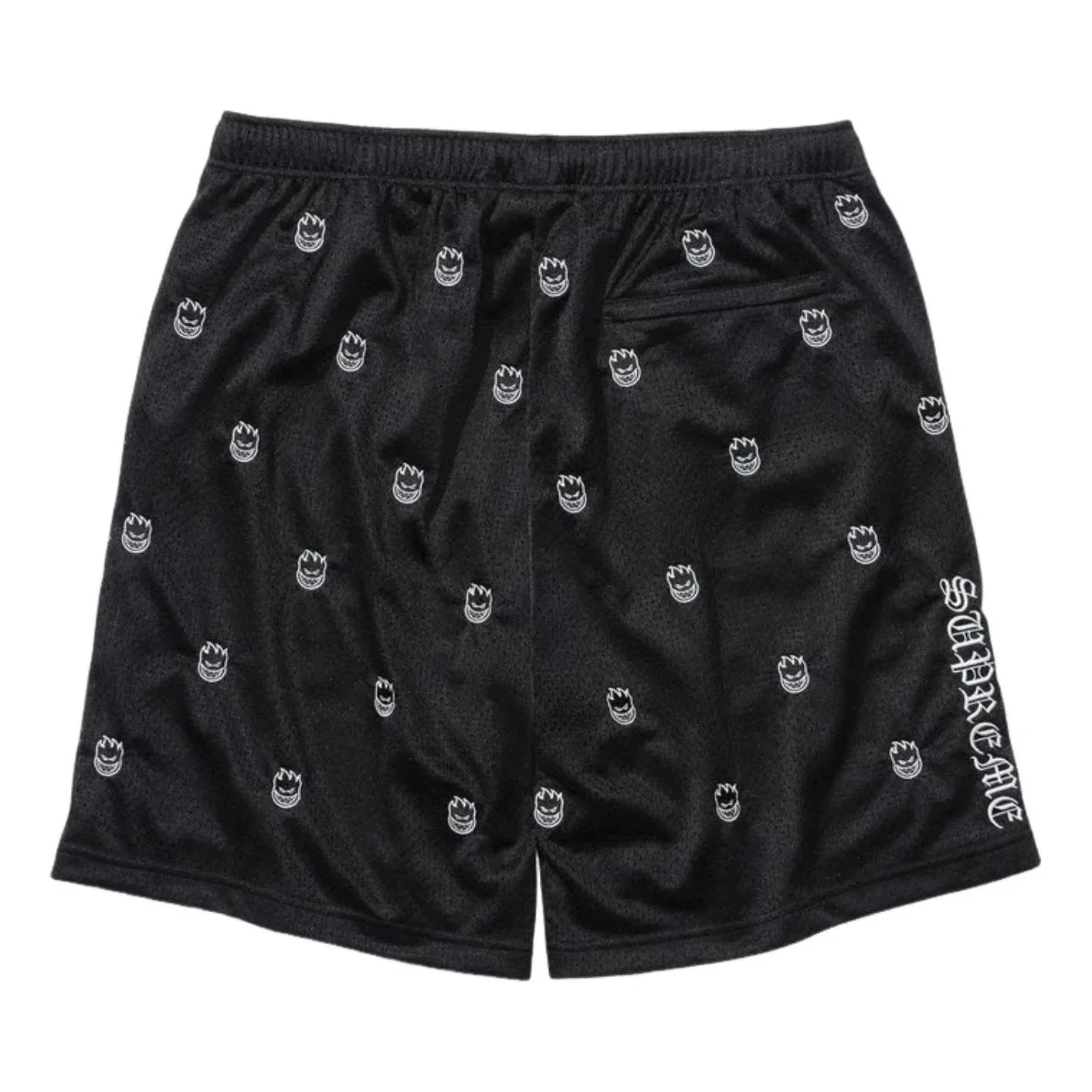 Мужские шорты с принтом Supreme x Spitfire SS26 Mesh Short, черный